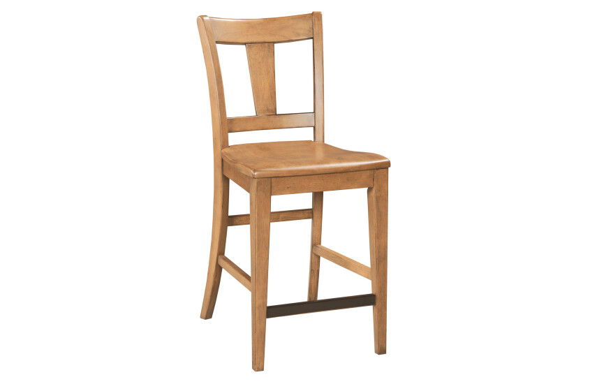 TALL SPLAT BACK CHAIR, CAPPUCCINO Other Image 1