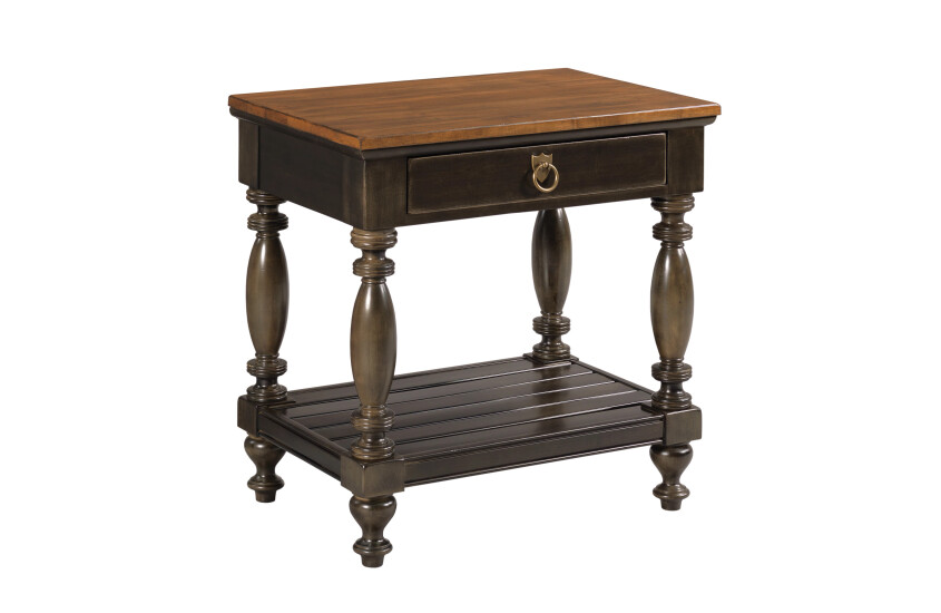 WARREN BEDSIDE TABLE - BLACK 10