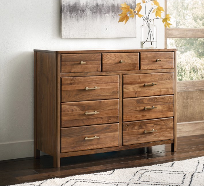 Monogram Walnut Dresser